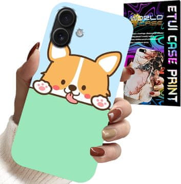 shumee OVITEK ZA IPHONE 16 - OVITEK Z VZORCI PRAVLJIC IN LJUBEZNIMI PSI