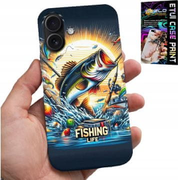 shumee OVITEK ZA IPHONE 16 PLUS - VZORCI ZA RIBIČE, RIBE, TRSKOVO, LOSOSOVO