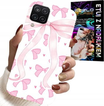 shumee OVITEK ZA SAMSUNG GALAXY A22 5G - OVITEK Z ROZA TRAKOVI IN MODNIMI VZORCI