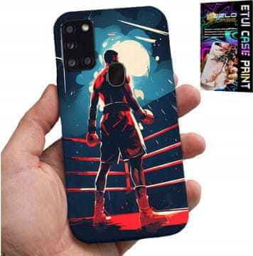 shumee OVITEK ZA SAMSUNG GALAXY A21s - BOKS, BORILNI ŠPORTI, BOKSARSKE DOLGE + STEKLO