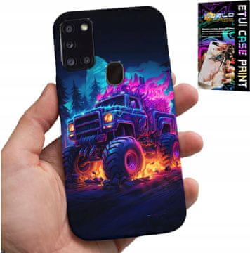 shumee OVITEK ZA SAMSUNG GALAXY A21s - OVITEK Z VZORCI ZA TOVORNJAKE MONSTERTRUCK MEGA