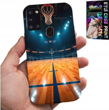 shumee OVITEK ZA SAMSUNG GALAXY A21s - KOŠARKARSKO IGRIŠČE NBA, VZORCI ZA KOŠARKARSKE LJUBITELJE