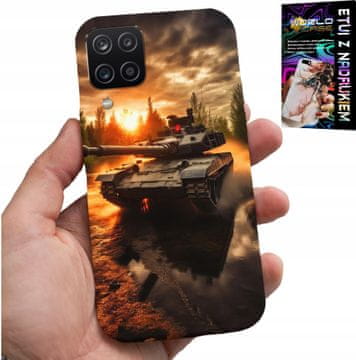 shumee OVITEK ZA SAMSUNG GALAXY A22 5G - TANK, VOJNA, VOJAŠKI, VZORCI