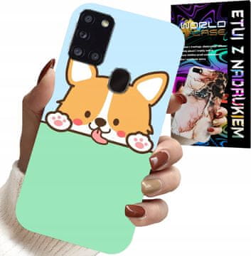 shumee OVITEK ZA SAMSUNG GALAXY A21s - OVITEK Z VZORCI PRILJUBLJENIH PASOV IN PRAVLJIC