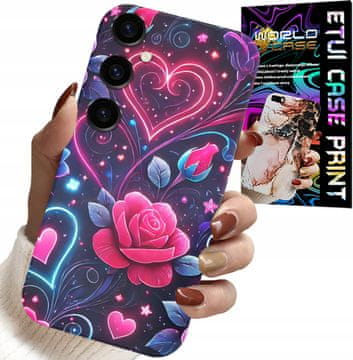 shumee OVITEK ZA SAMSUNG GALAXY A25 5G - SRCE, ROŽA, MLADOSTNIŠKI OVITEK + STEKLO