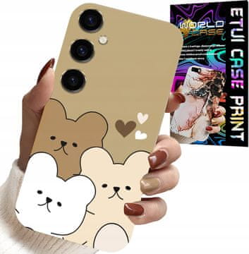 shumee OVITEK ZA SAMSUNG GALAXY A54 5G - MEDVEDEK, VZORCI MEDVEDKOV ZA NAJMLAJŠE OTROKE