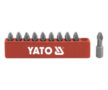 shumee YATO KOMPLET BITOV 10delni PH 3 x 25 mm 0476