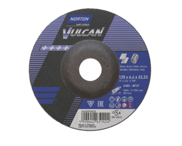shumee NORTON VULCAN ZAŠČITNI ŠTIT ZA KOVINO 125 mm x 64 mm x 222 mm T27 A30S