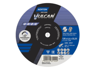 shumee NORTON VULCAN ZAŠČITNI ŠTIT ZA KOVINO 125 mm x 64 mm x 222 mm T27 A30P