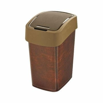 shumee CURVER FLIP BIN 25L USNJEN KOŠ ZA ODPADKE