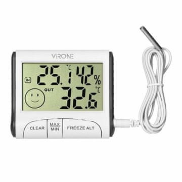 shumee ORNO ŽIČNA VREMENSKA POSTAJA Z LCDPRIKAZOM ZA TEMPERATURO IN VLAŽNOST