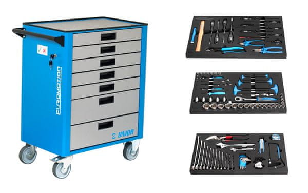 1011KEM1 garnitura orodja z vozičkom 940EM1