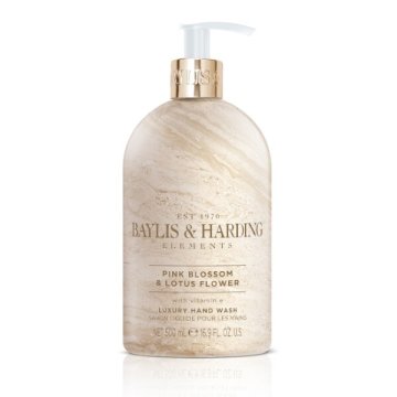 Baylis & Harding Tekoče milo za roke Pink Blossom & Lotus Flower (luksuzno milo za roke) 500 ml