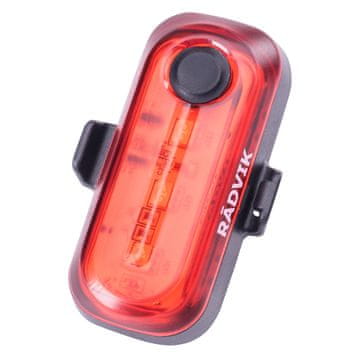 RADVIK LUMOS BACK - kompaktna zadnja kolesarska luč z IP54 zaščito