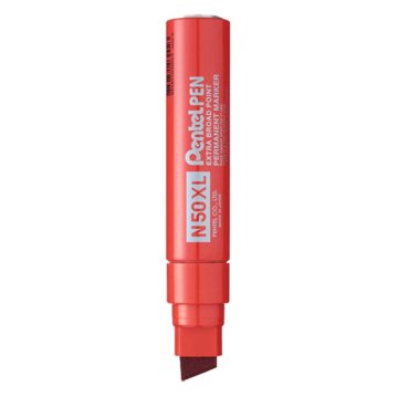 Pentel Flomaster n50xl rdeč