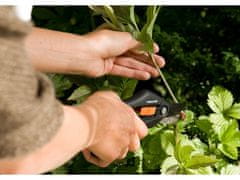 Fiskars SingleStep Bypass škarje za obrezovanje P26 črno-oranžne (1000567)