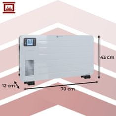 Kaminer 2300W WIFI pametni električni konvektorski radiator
