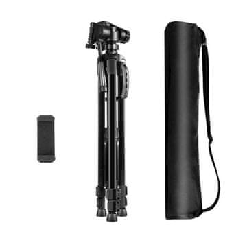 Puluz STATYW / TRIPOD Z GŁOWICĄ 3D 360° + UCHWYT NA TELEFON PULUZ PU3096B