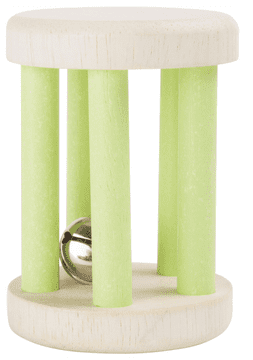 Legler SMALL FOOT Leseni zvočni valj z ropotuljico