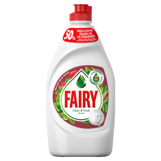 shumee Fairy Clean & Fresh Granatno jabolko - Tekočina za pomivanje posode, 450 ml - Moč in svežina