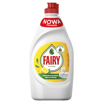 shumee Fairy Lemon - Tekočina za pomivanje posode 450 ml - Čistilna moč in svež vonj