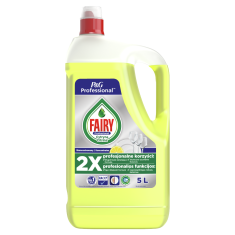 shumee Fairy PGP Professional - Tekočina za pomivanje posode z vonjem limone 5 l - učinkovita in učinkovita