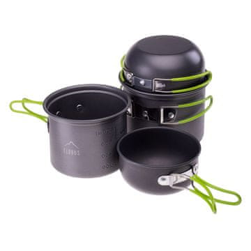 ELBRUS HIKE PRO COOK SET - lahek kuhinjski set