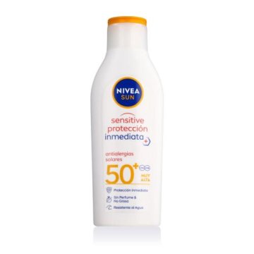 Nivea Sun Sensitive Immediate Protect Lotion SPF50+ mleko za sončenje 200 ml