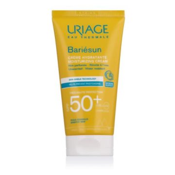 Uriage Bariésun Moisturizing Cream vodoodporna zaščita pred soncem za obraz za vse tipe kože 50 ml unisex