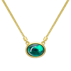 AVESTLINE Srebrna verižica Esmeralda