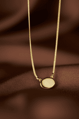 AVESTLINE Srebrna verižica Esmeralda