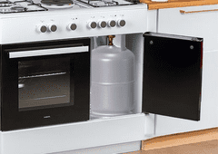 MPM Štedilnik prostostoječ -96-KGE-15, 90cm, 4x plin+1x elek., beli