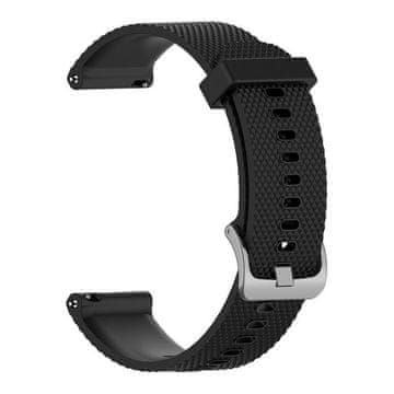 BStrap Silicone Land pašček za Garmin Vivoactive 3, black