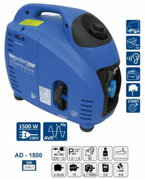 shumee ADLER INVERTERSKI GENERATOR 15KW AD1500