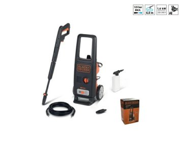 shumee Visokotlačni čistilec BLACK DECKER 1600 W 125 BAR
