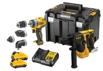 shumee DEWALT KOMPLET 12V DCK2101L2T DCH072 DCD703 2x30Ah TSTAK