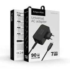 Krüger&Matz Univerzalni nadomestni napajalnik za prenosnik 5-20V 90W Power Delivery