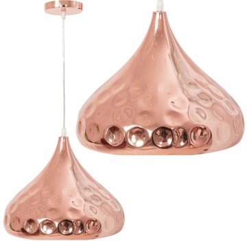 Toolight Zrcalna stropna svetilka APP270-1CP Pink Gold