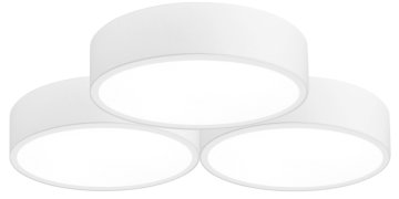 Toolight Plafond APP879-C Trojni 3x40cm Bela