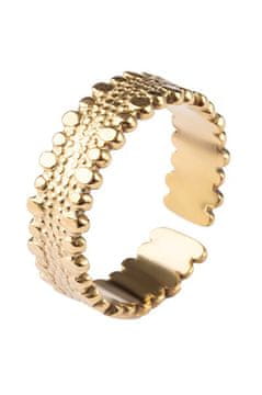 Emily Westwood Pozlačen odprt prstan Petralyn EWR250280G