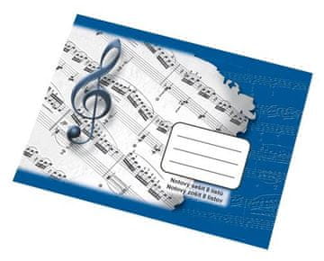 Optys PAPÍRNY BRNO Notna knjiga 8 listov