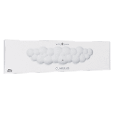 White Shark tipkovnica KP-012 CUMULUS BELA
