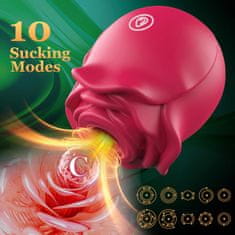KJB  Vibrator za sesanje vrtnic | Stimulator klitorisa in sesalnik za bradavice