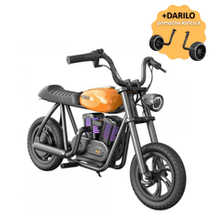 HYPER GOGO Pioneer 12 Plus Električni motor za otroke - Oranžen