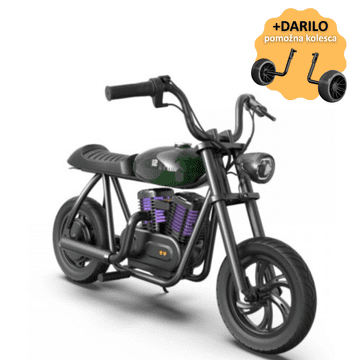 HYPER GOGO Pioneer 12 Plus Električni motor za otroke - Zelen