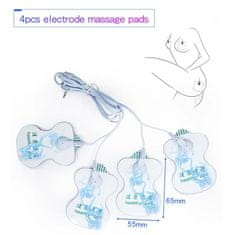 KJB Elektrosex E-stim BDSM igrača | Penisni obroč in analni čep za elektrostimulacijo