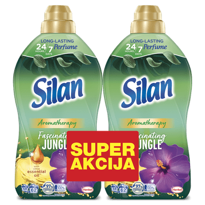 Aromatherapy Jungle mehčalec za perilo, 2x1,36 l