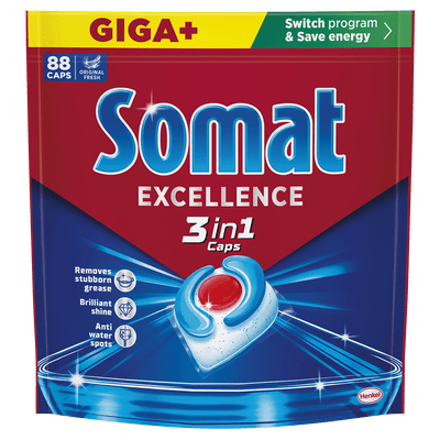 3in1 kapsule za strojno pomivanje posode, 88 pranj