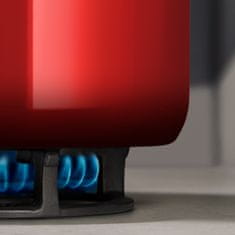 WMF Fusiontec Mineral Pro 4-delni set posode, 16/16/20/24 cm, stekleni pokrovi, rdeč (519585290)