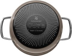 WMF Fusiontec Mineral Pro 4-delni set posode, 16/16/20/24 cm, stekleni pokrovi, temno bronast (514875290)